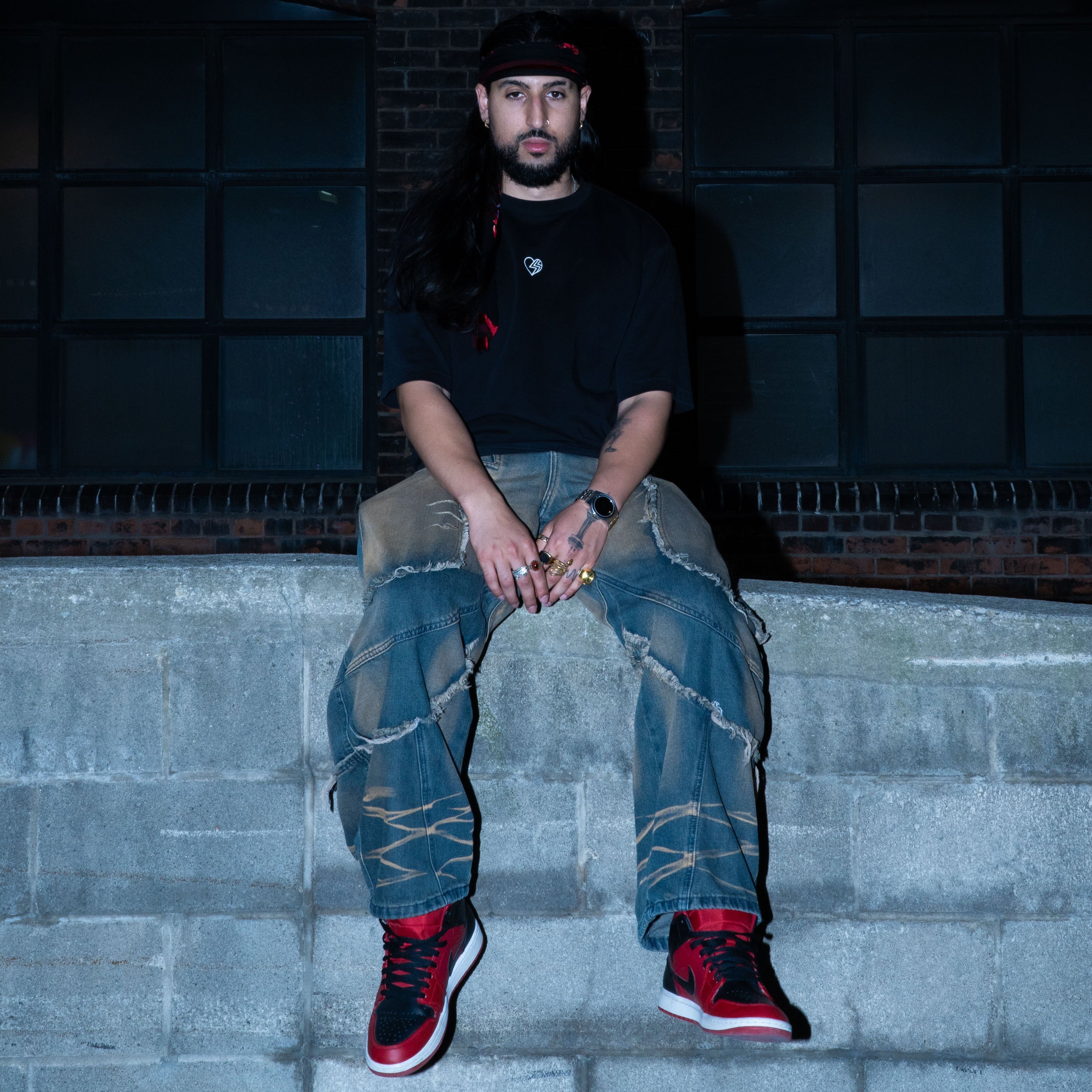 Afta Hill "Love Me" Black T-Shirt"