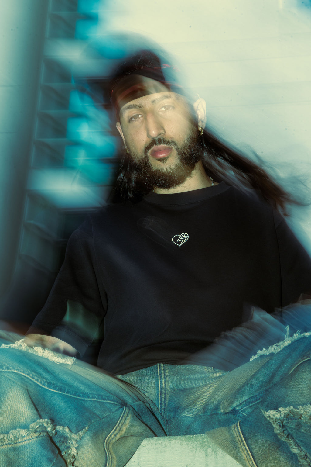 Afta Hill "Love Me" Black T-Shirt"